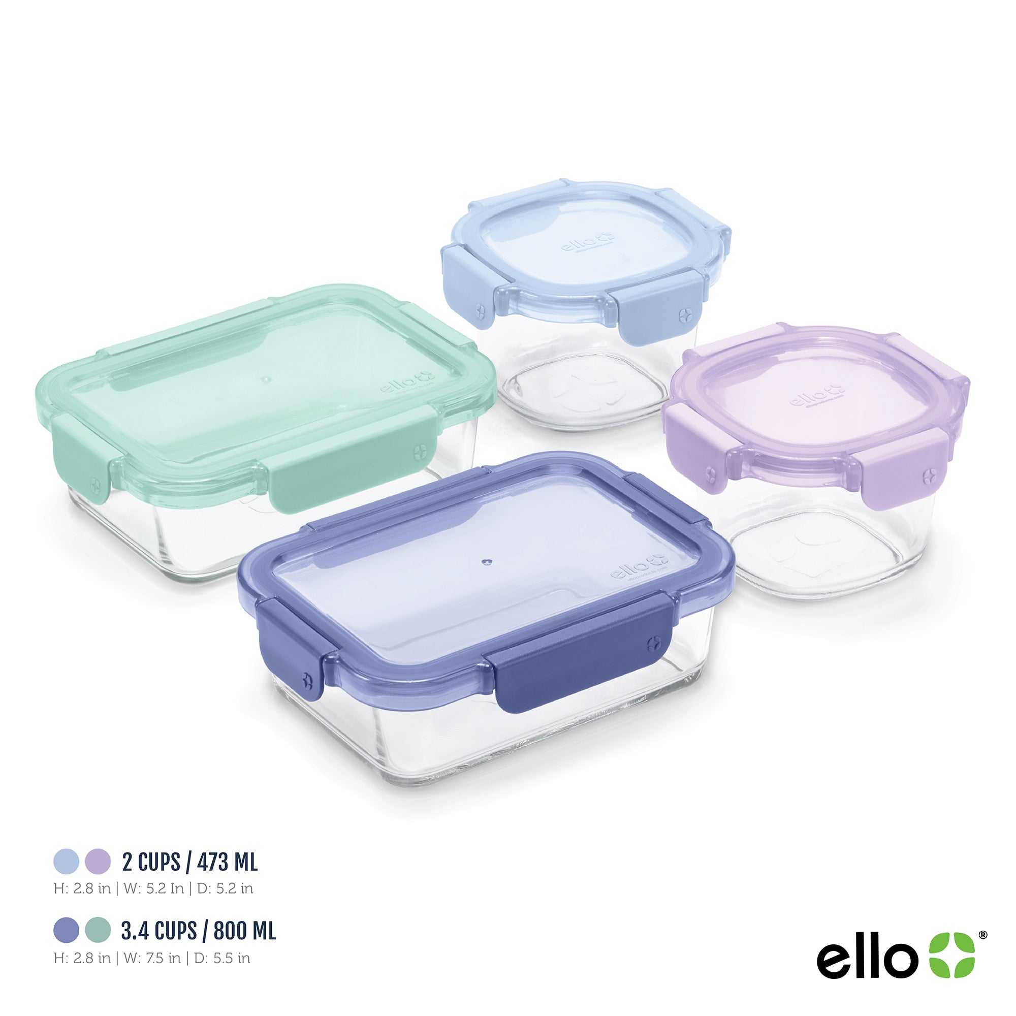 149-2408-001_Ello_Food_Storage_Glass_Rectangles_COLORLOCK_8pc_Mixed_Set_DIM.jpg